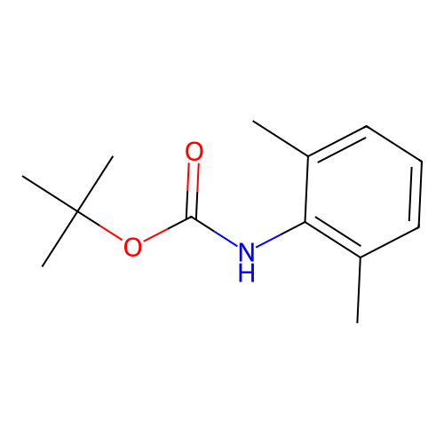 tert-Butyl (2,6-dimethylphenyl)carbamate structure