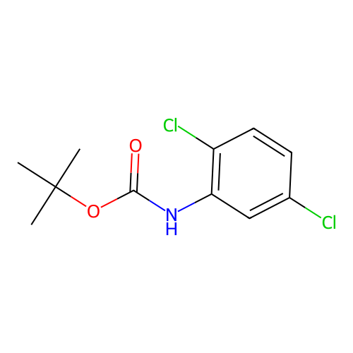 tert-Butyl (2,5-dichlorophenyl)carbamate structure