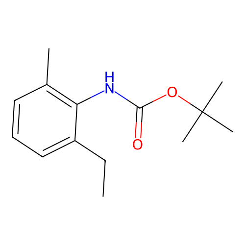 tert-butyl N-(2-ethyl-6-methylphenyl)carbamate structure