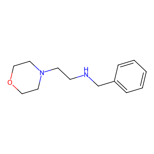 N-Benzyl-2-morpholinoethanamine structure