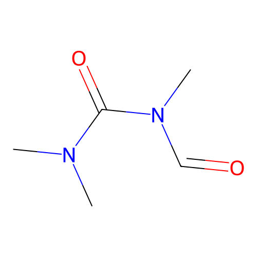 Urea, formyltrimethyl- structure