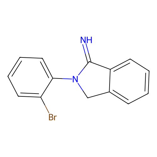2-(2-Bromophenyl)-1-isoindolinimine structure