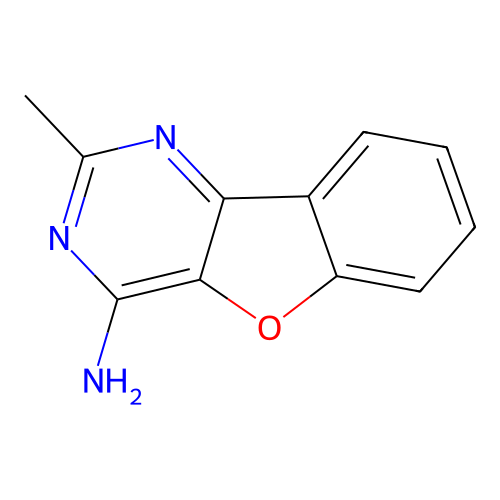 2-Methyl[1]benzofuro[3,2-d]pyrimidin-4-amine structure