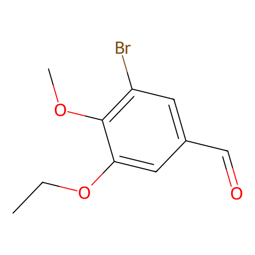 3-Bromo-5-ethoxy-4-methoxybenzaldehyde structure