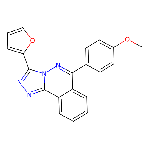 3-(Furan-2-yl)-6-(4-methoxyphenyl)-[1,2,4]triazolo[3,4-a]phthalazine structure