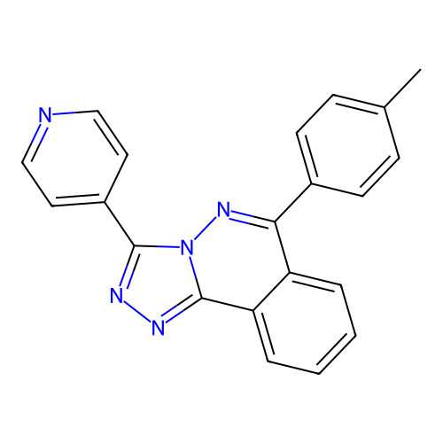 6-(4-Methylphenyl)-3-(pyridin-4-yl)[1,2,4]triazolo[3,4-a]phthalazine structure