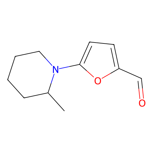 5-(2-Methyl-piperidin-1-yl)-furan-2-carbaldehyde structure