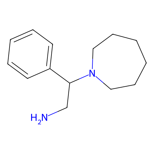 2-Azepan-1-yl-2-phenyl-ethylamine structure