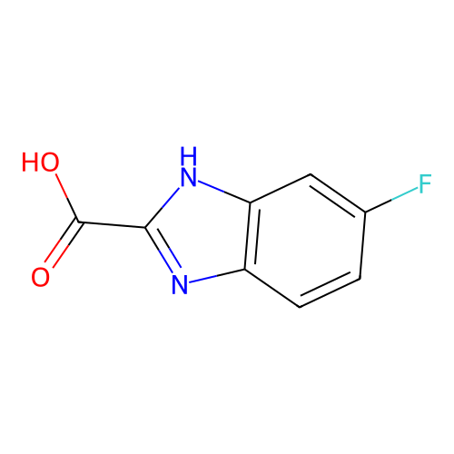 6-Fluoro-1H-benzimidazole-2-carboxylic acid structure