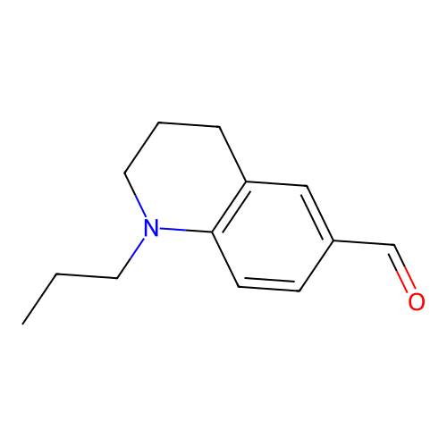1-Propyl-1,2,3,4-tetrahydroquinoline-6-carbaldehyde structure
