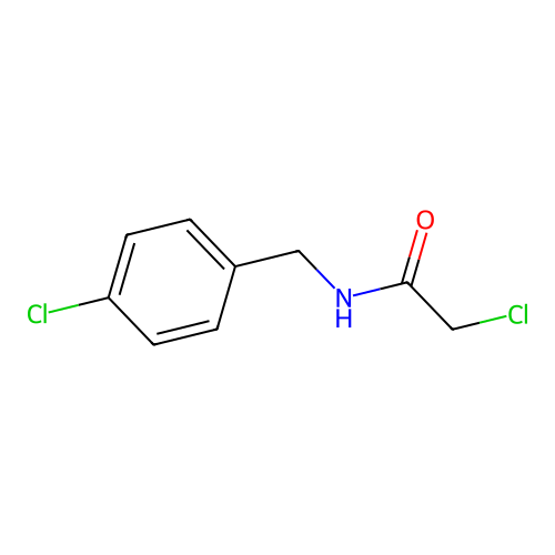 2-Chloro-N-(4-Chlorobenzyl)Acetamide structure