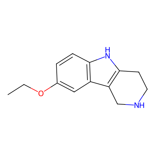 8-Ethoxy-2,3,4,5-tetrahydro-1H-pyrido[4,3-b]indole structure
