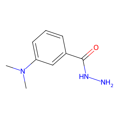 3-(Dimethylamino)benzohydrazide structure