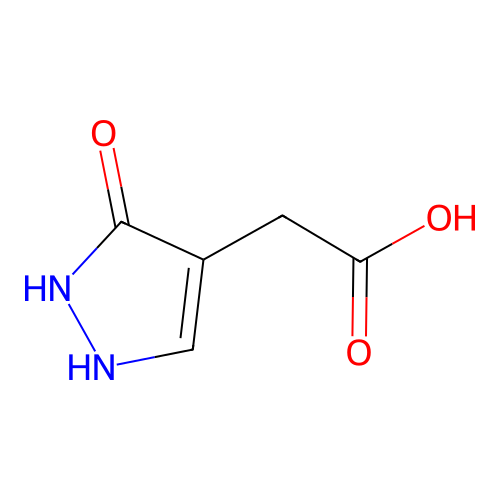 2-(3-oxo-2,3-dihydro-1H-pyrazol-4-yl)acetic acid structure