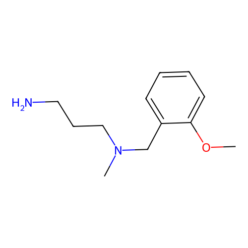 N*1*-(2-Methoxy-benzyl)-N*1*-methyl-propane-1,3-diamine structure