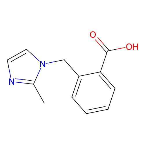 2-(2-Methyl-imidazol-1-ylmethyl)-benzoic acid structure