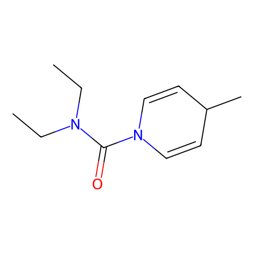 1(4H)-Pyridinecarboxamide, N,N-diethyl-4-methyl- structure