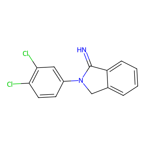 2-(3,4-Dichlorophenyl)-1-isoindolinimine structure