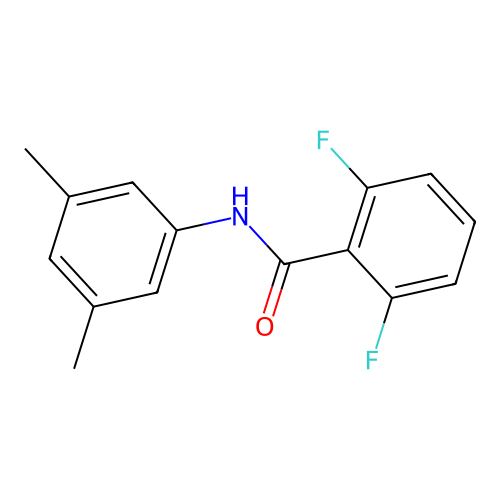 N-(3,5-dimethylphenyl)-2,6-difluorobenzamide structure