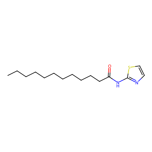 N-(Thiazol-2-yl)dodecanamide structure