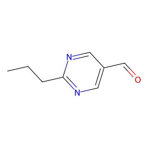 2-Propylpyrimidine-5-carbaldehyde structure