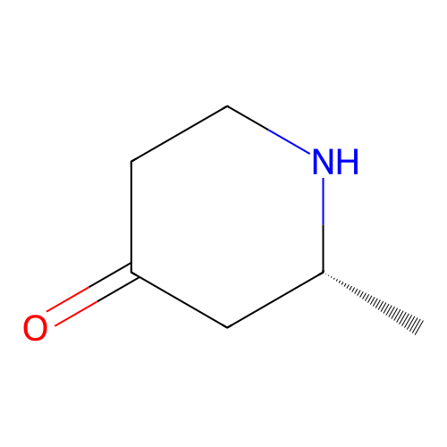 (2R)-2-methylpiperidin-4-one hydrochloride structure