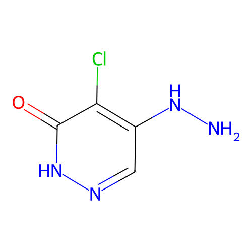 4-Chloro-5-hydrazinylpyridazin-3-ol structure