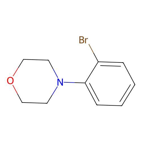 4-(2-Bromophenyl)morpholine structure