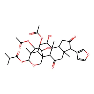 Meliatoxin B2 structure