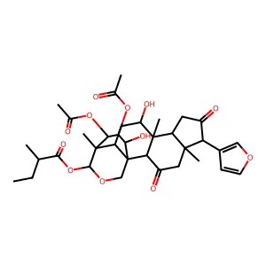 Meliatoxin B1 structure