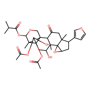 Meliatoxin A2 structure