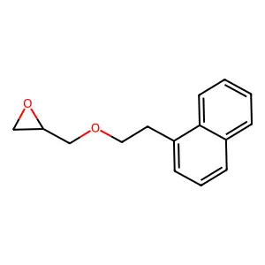 2-萘乙基缩水甘油醚 structure