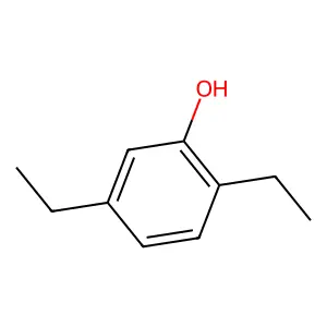 2,5-Diethylphenol structure