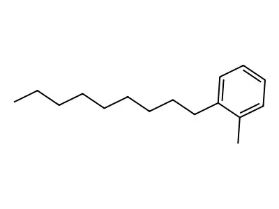 Benzene, 1-methyl-2-nonyl- structure