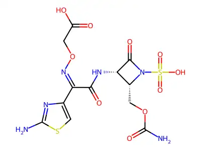 卡芦莫南 structure