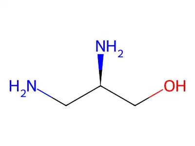 2,3-Diaminopropan-1-ol structure
