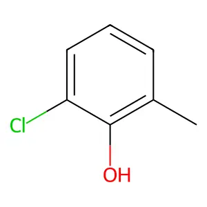 2-Chloro-6-methylphenol structure