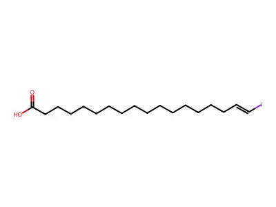 18-Iodooctadec-17-enoic acid structure