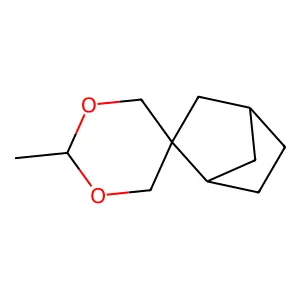 Spiro(bicyclo(2.2.1)heptane-2,5'-(1,3)dioxane), 2'-methyl- structure