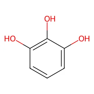 焦棓酚 structure