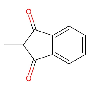 2-Methyl-1,3-indanedione structure