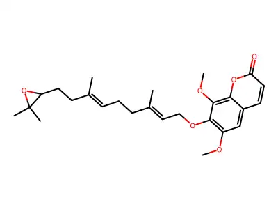 Epoxyfarnochrol structure