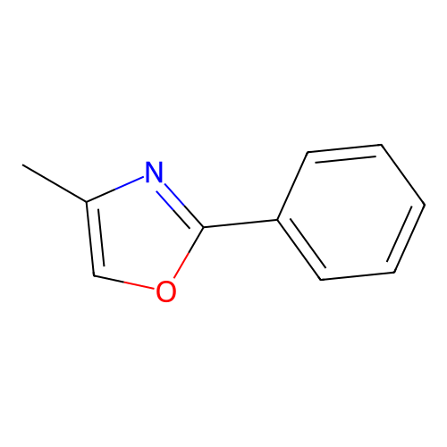 4-Methyl-2-phenyl-1,3-oxazole structure