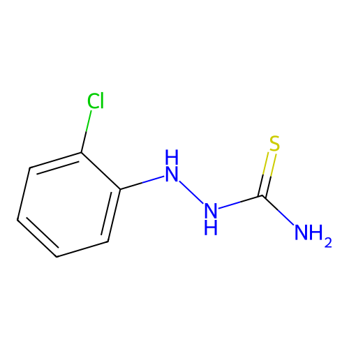 2-(2-Chlorophenyl)-1-hydrazinecarbothioamide structure