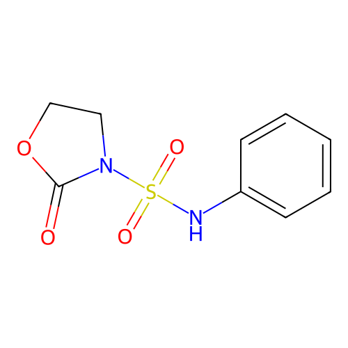 3-Oxazolidinesulfonamide, 2-oxo-N-phenyl- structure