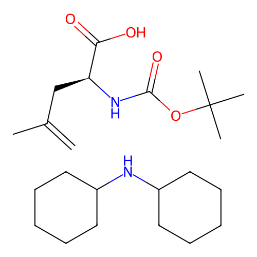 Boc-4,5-dehydro-leu-OH dcha structure