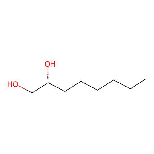 (2R)-octane-1,2-diol structure