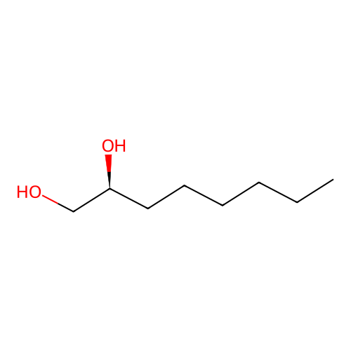 (2S)-octane-1,2-diol structure