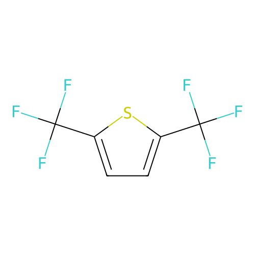 2,5-Bis(trifluoromethyl)thiophene structure