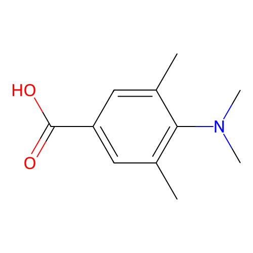 4-(Dimethylamino)-3,5-dimethylbenzoic acid structure